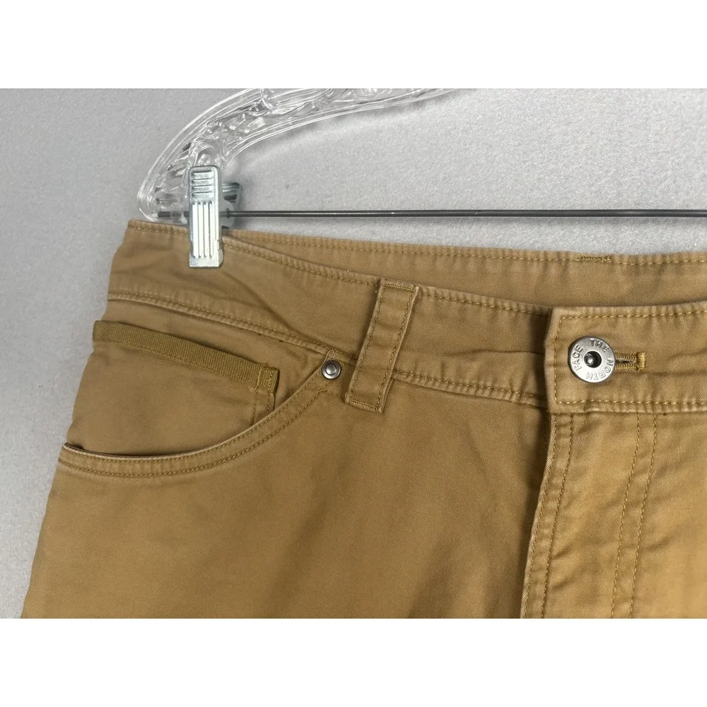 North Face Shorts Mens 32 Tan Khaki Outdoor Casual Cotton Blend Pockets Hiking